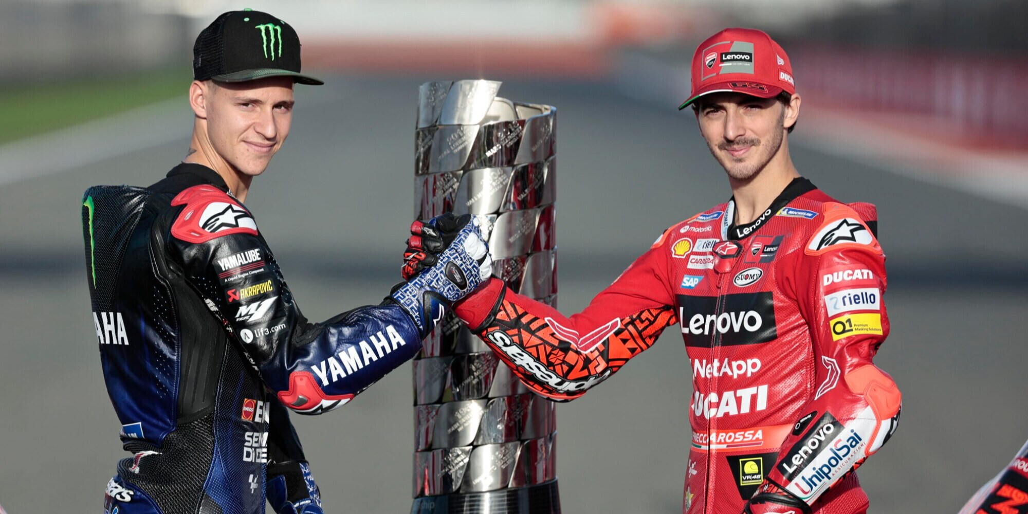 MotoGP, Quartararo sfida Bagnaia: "Voglio più titoli possibili"