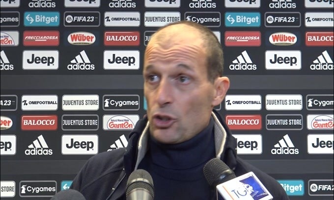 Allegri: "Vlahovic? Punto interrogativo. Speriamo di avere Pogba in buone condizioni"