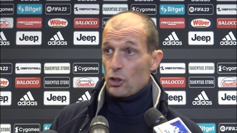 Allegri: "Vlahovic? Punto interrogativo. Speriamo di avere Pogba in buone condizioni"