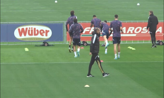 Juve, questa mattina l'ultimo allenamento pre-Natalizio