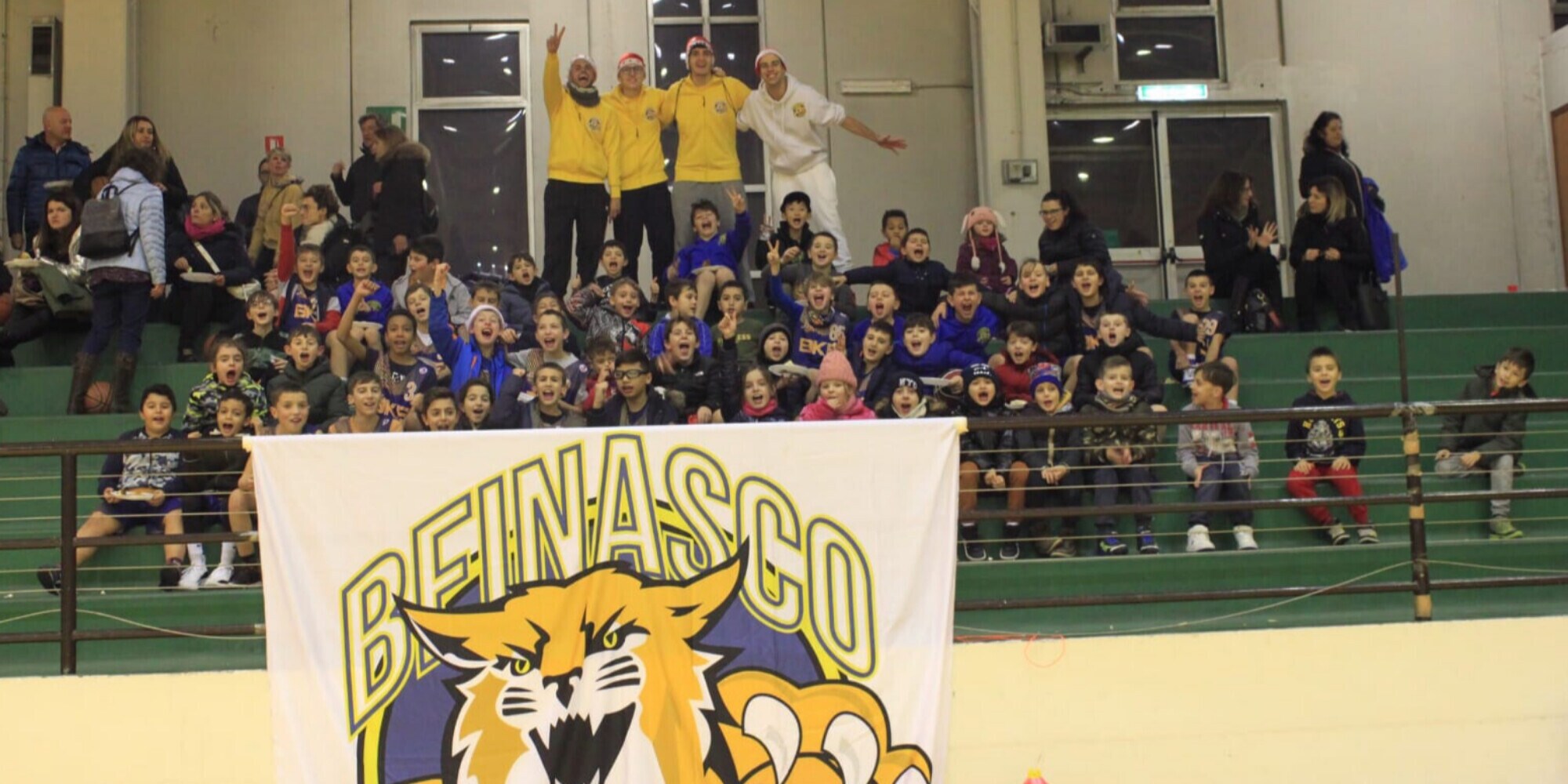 Beinaschese: la festa di Natale del minibasket