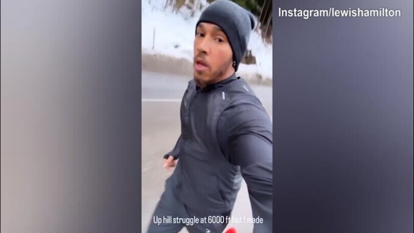 F1, nessun pit-stop per Hamilton: alle 7 corre per tenersi in forma