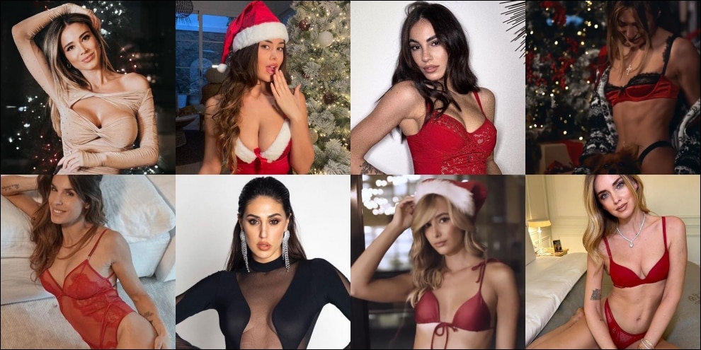 Da Diletta Leotta a Chiara Ferragni: il Natale non è mai stato così sexy