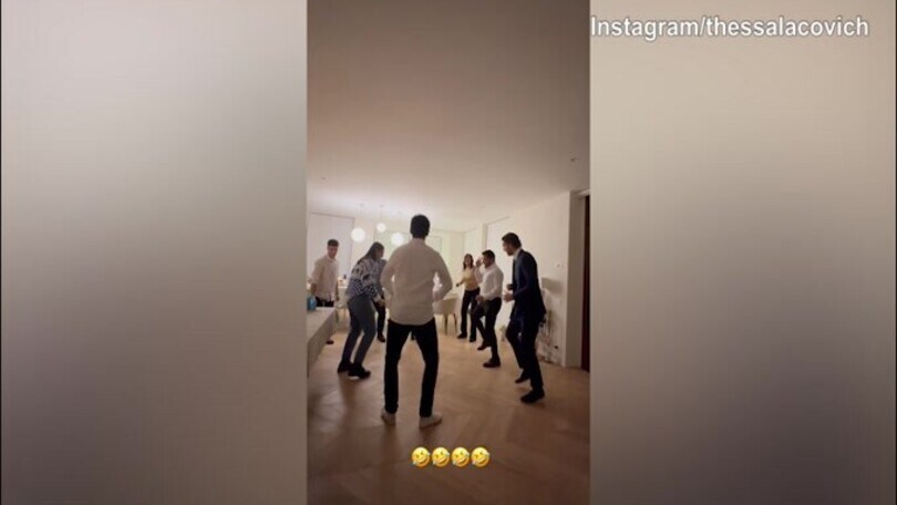 Juve, a Natale Locatelli diventa...ballerino