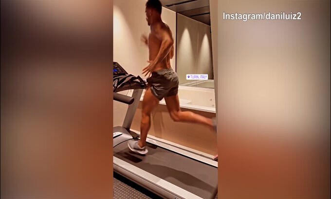 Danilo è un treno sul tapis roulant