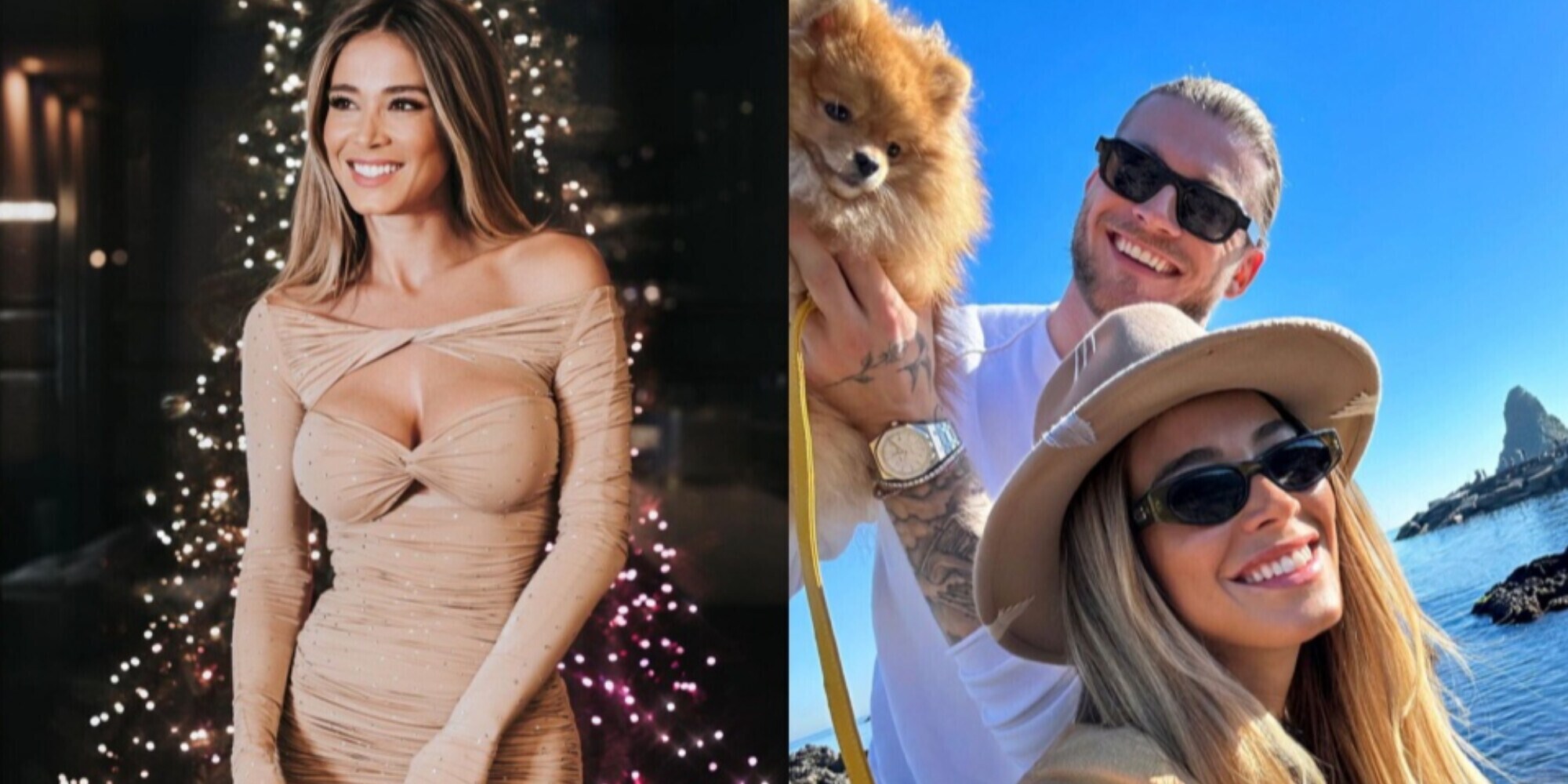 Diletta Leotta e Karius in Sicilia: Natale con presentazioni in famiglia