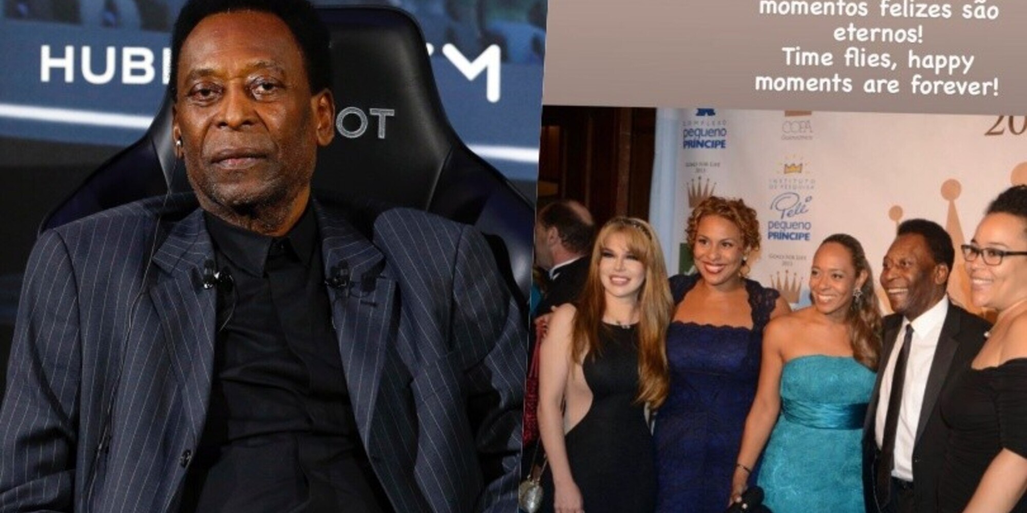 Pelé, l’omaggio del Santos e il messaggio della figlia sui social