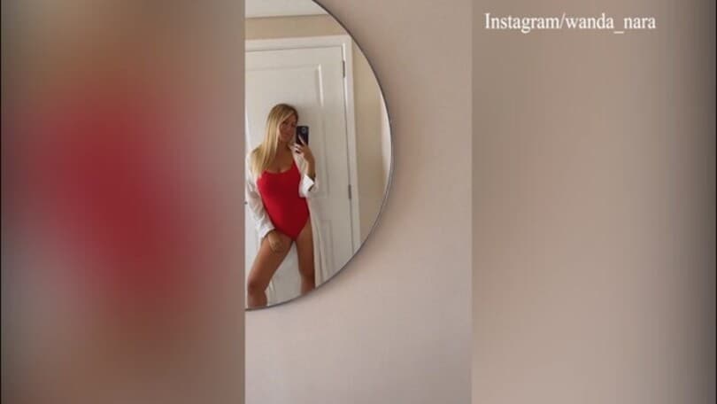Wanda Nara pronta per la spiaggia, ecco la prova costume