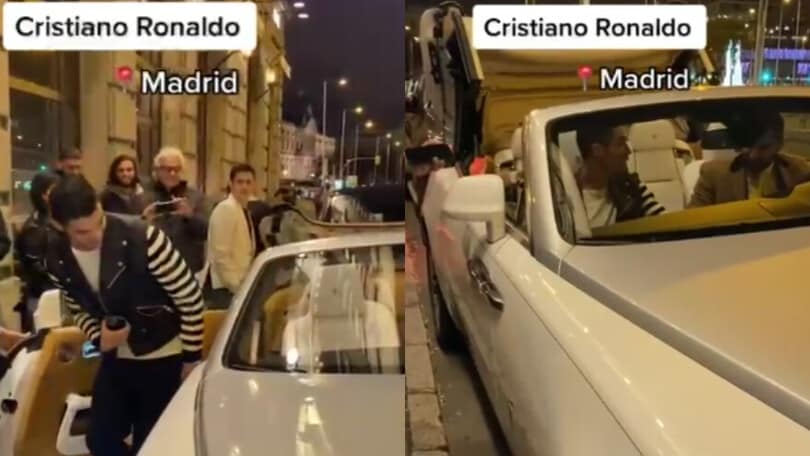 Una Rolls-Royce per Madrid: CR7 scatena i tifosi del Real