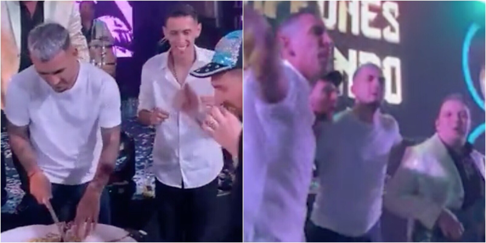 Di Maria e Paredes, tempo di torta con Messi