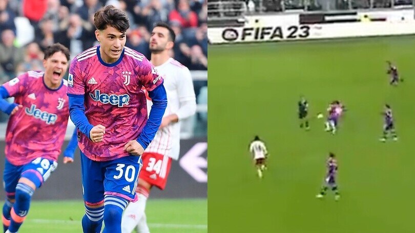 Soulé, il sombrero di tacco fa impazzire i tifosi della Juve