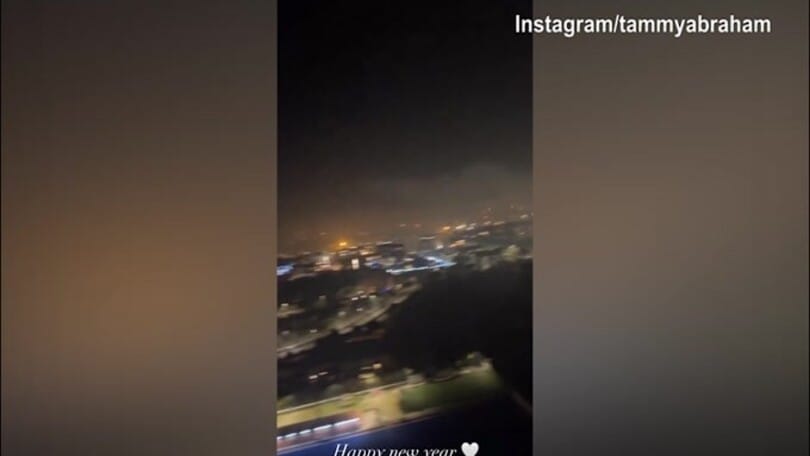 Fuochi d’artificio di tutta Roma: ecco il video di Abraham