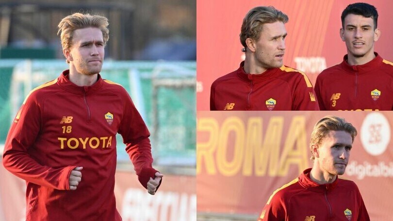 Solbakken alla Roma, primo allenamento in gruppo
