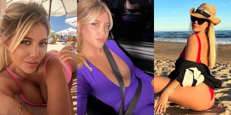 Wanda Nara e i primi scatti sexy del 2023