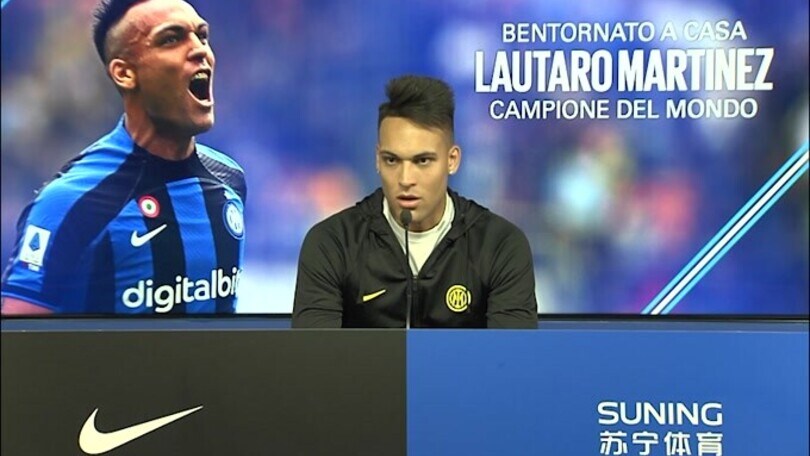 Lautaro Martinez: "Emozione unica la conquista del Mondiale"
