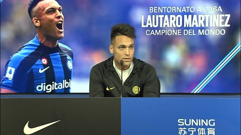 Lautaro Martinez: "Io e Lukaku stiamo bene"
