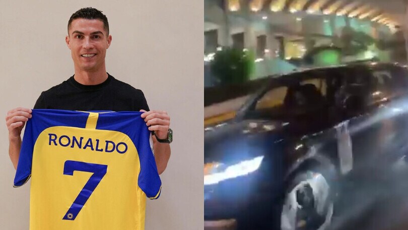 CR7 è un nuovo calciatore dell'Al Nassr e arriva... in Range Rover