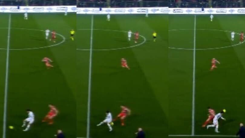 Soulé, giocata da fenomeno in Cremonese-Juventus FOTO