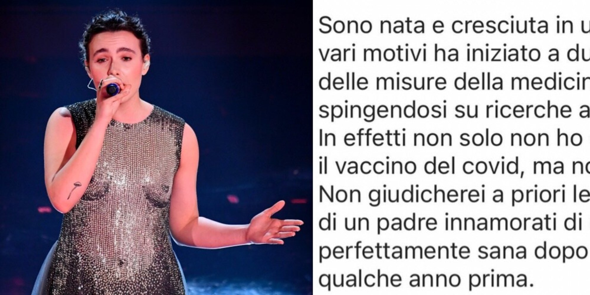 Madame, la confessione sui vaccini: cosa farà per andare a Sanremo