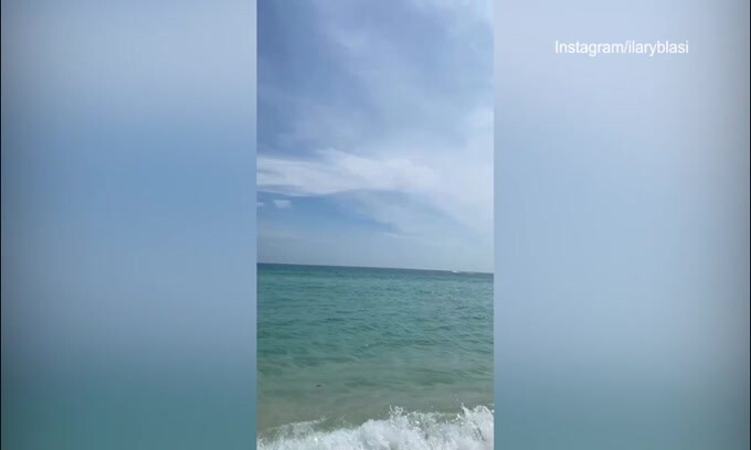 Mare, quad e moto d'acqua: ecco come si diverte Ilary Blasi