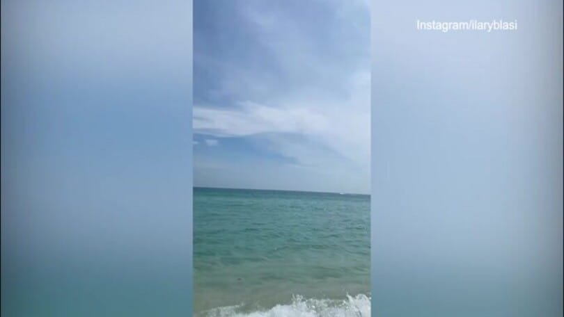 Mare, quad e moto d'acqua: ecco come si diverte Ilary Blasi