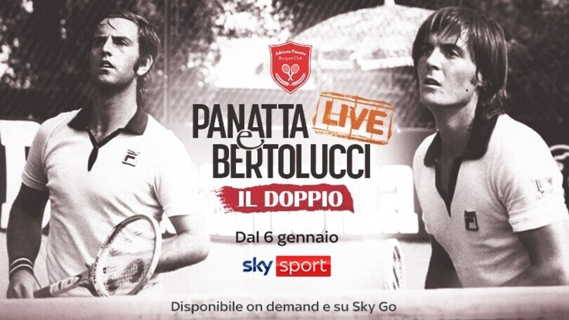 Sky: una serata con Panatta e Bertolucci