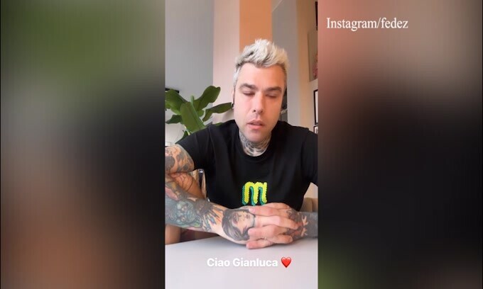 Fedez: "Ho pianto al telefono con Vialli"