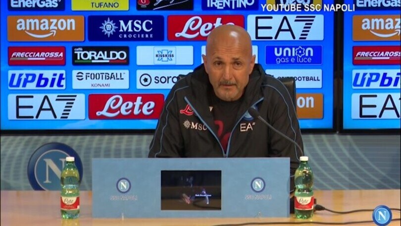 Spalletti: "Inter? Una sconfitta ci può stare"