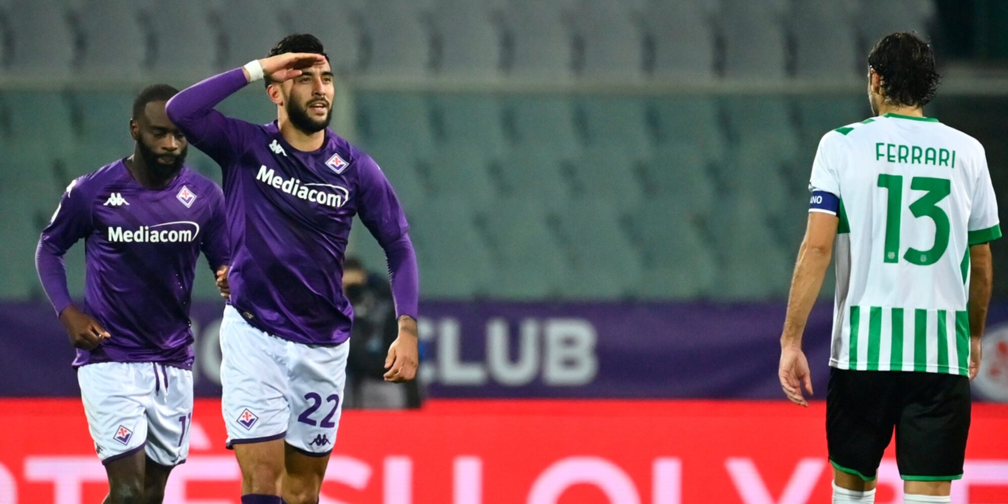 Fiorentina-Sassuolo 2-1: Gonzalez al 91' regala tre punti ad Italiano