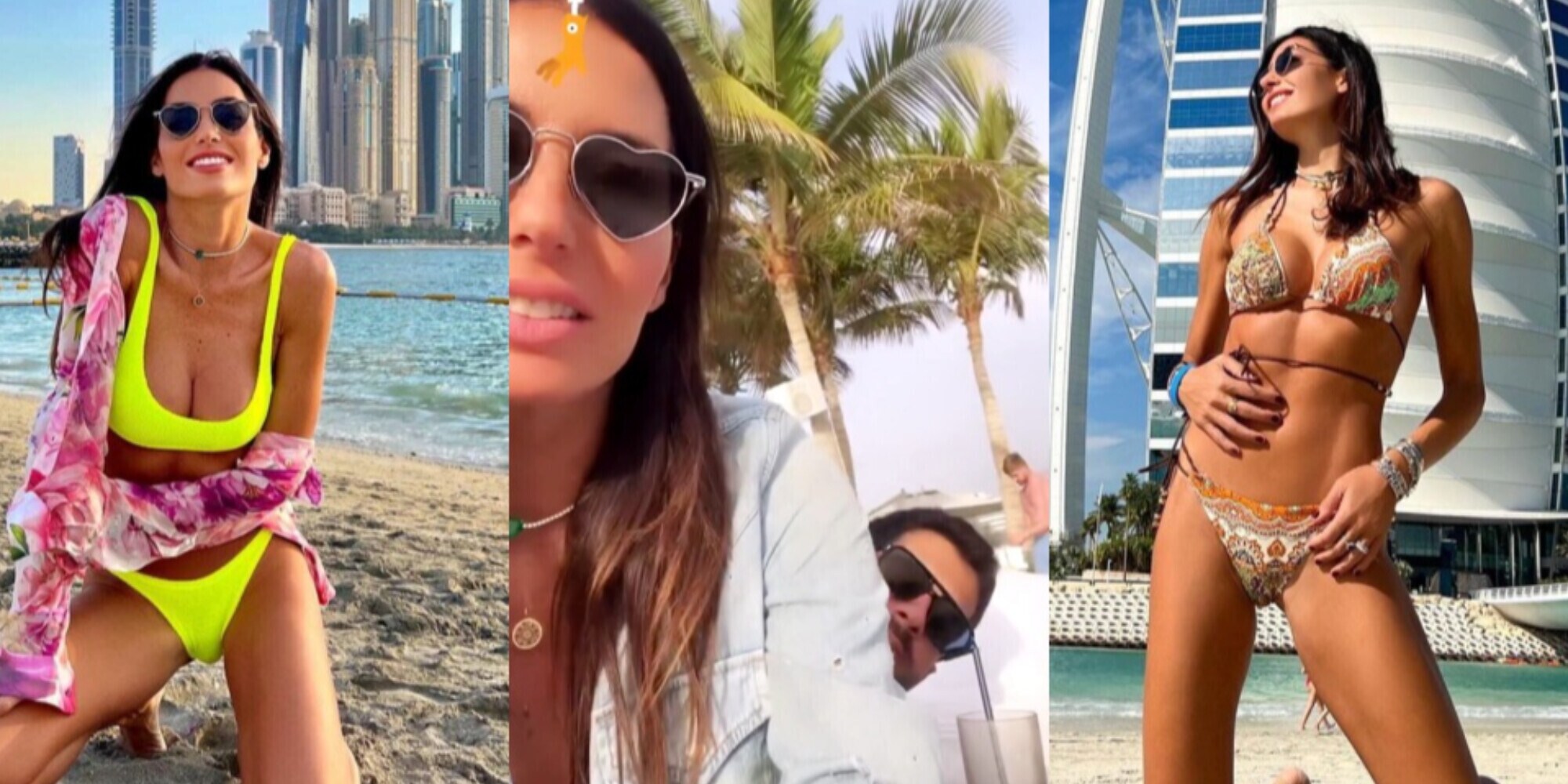 Elisabetta Gregoraci e Giulio Fratini, la prima foto di coppia a Dubai