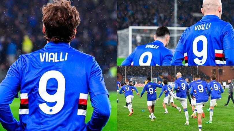 Vialli, il ricordo della Sampdoria con la maglia numero 9