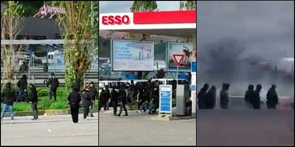A1, scontri tra tifosi di Napoli e Roma: la rissa, un ferito e 15 km di coda. Cosa è successo