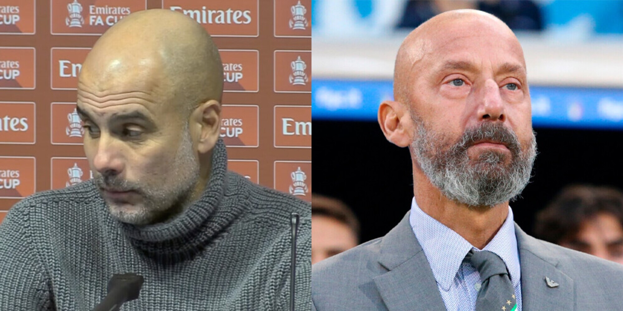 Vialli, il ricordo commosso di Guardiola: "Era unico, voglio ringraziare Mancini"