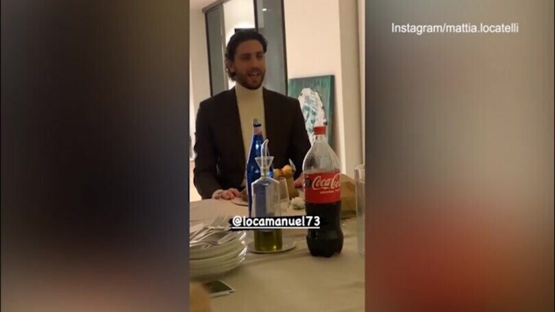 Juve, per Locatelli compleanno in famiglia