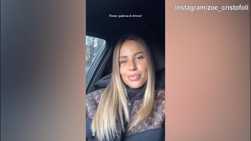 La domanda di Zoe Cristofoli ai fan: "Notate qualcosa di diverso?"