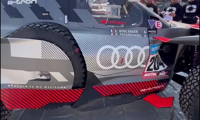 Dakar, i segreti dell'Audi RS Q e-tron E2