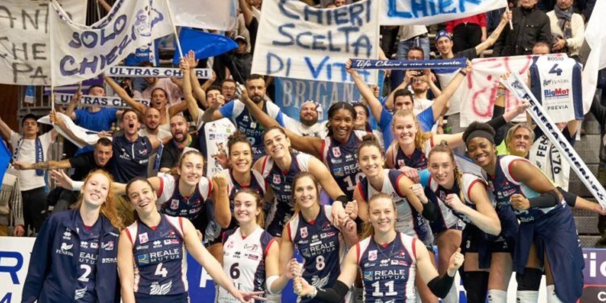 Challenge Cup: Chieri impone una dura lezione al Panathinaikos