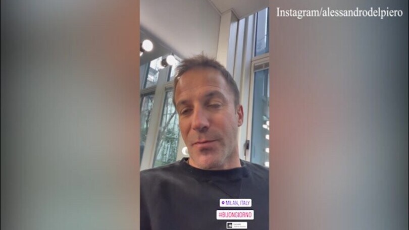 Del Piero è di nuovo in Italia