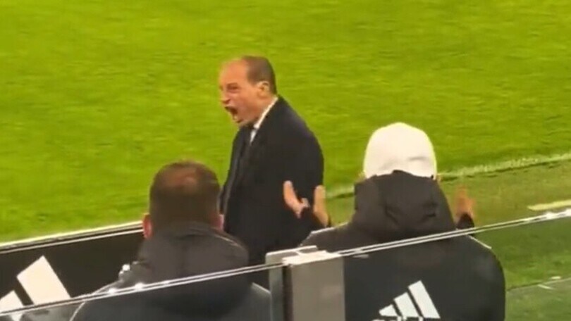 Juventus, Allegri dà la carica a Chiesa: l'urlo dalla panchina