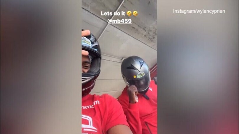 Balotelli si mette il casco: dove starà andando?