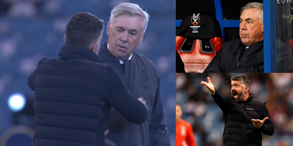Ancelotti-Gattuso e Real-Valencia: il saluto dopo la tensione
