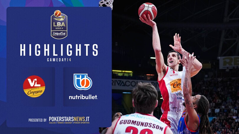 Carpegna Prosciutto Pesaro - NutriBullet Treviso Basket