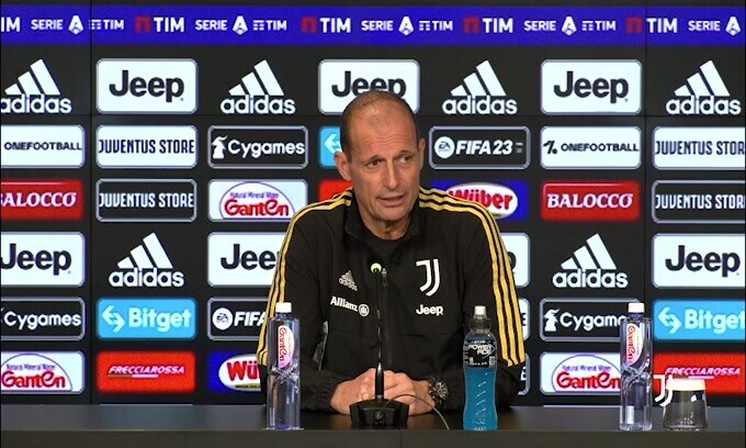 Allegri: "Chiesa? Formazione dopo l'allenamento"