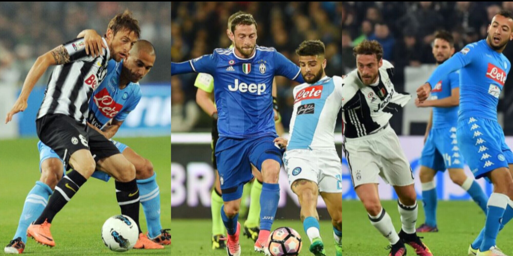 Napoli-Juve, Marchisio e il messaggio social: "Regalateci una bella sfida"