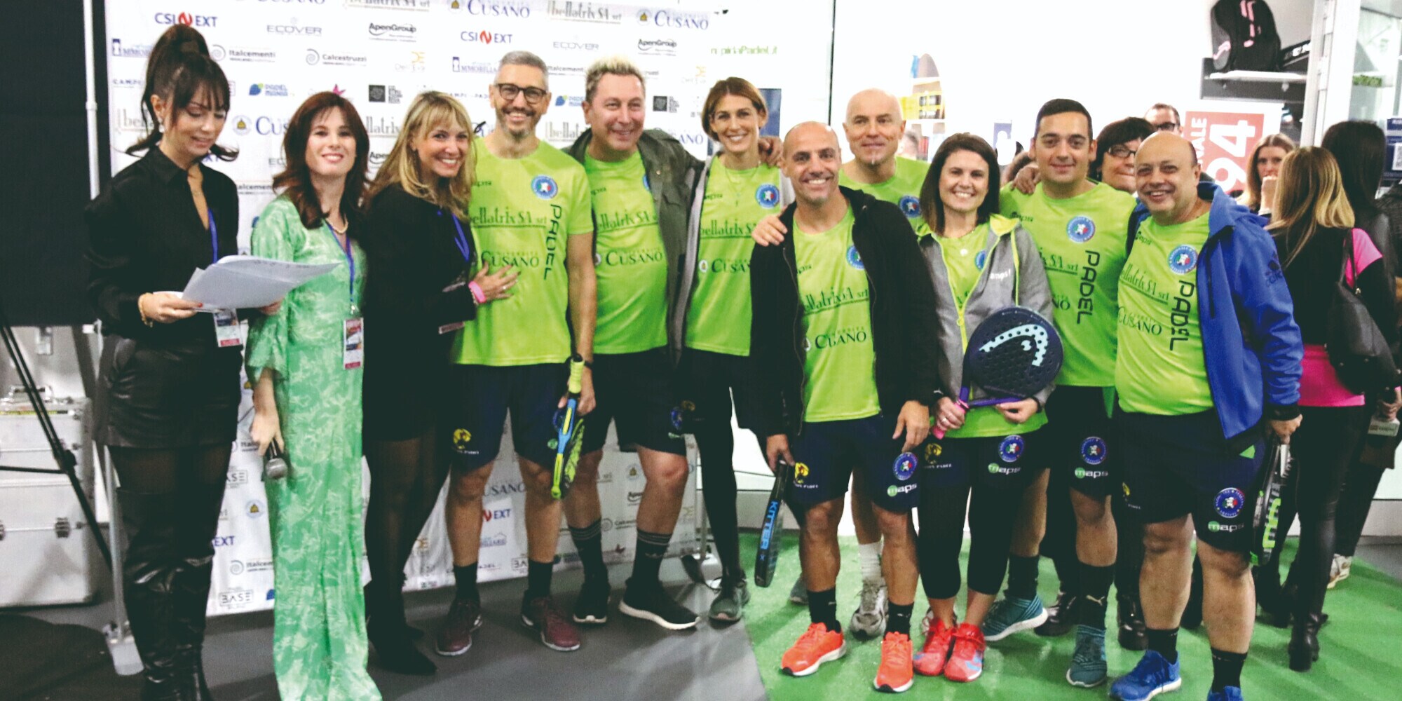 Fashion Padel, in campo i vip