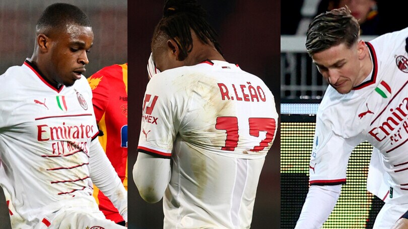 Lecce-Milan, le pagelle: Kalulu e Saelemaekers, che disastri!