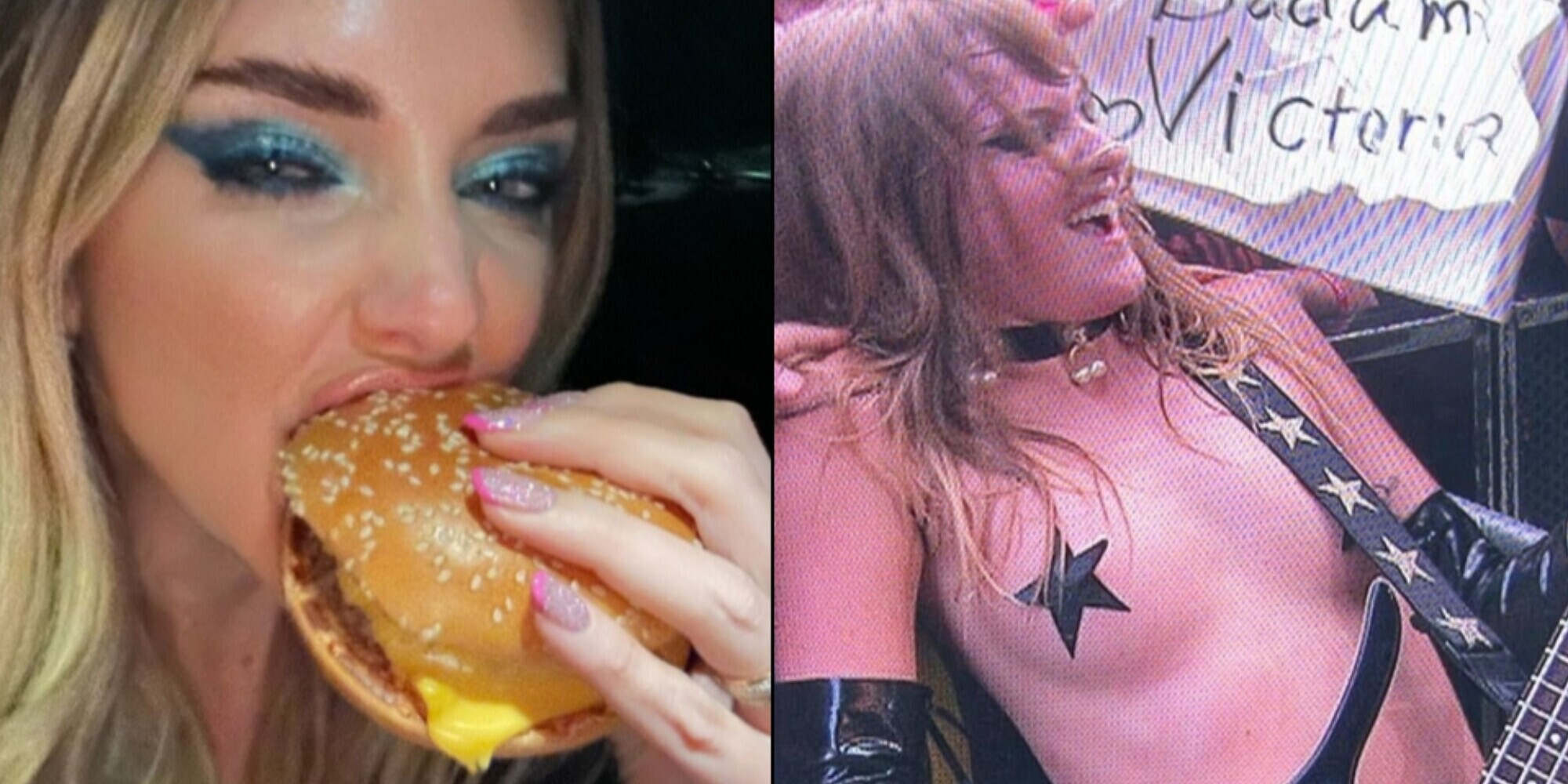 Chiara Ferragni come Victoria De Angelis e il motivo non è il panino...