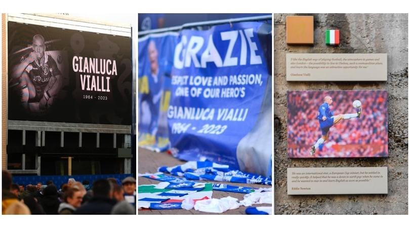Vialli, il Chelsea omaggia il suo eroe: Grazie Gianluca