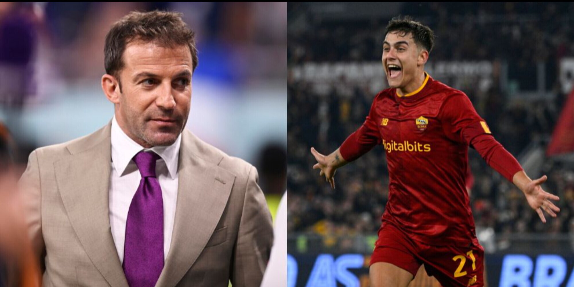 Roma, Del Piero su Dybala: "Merito della mentalità Juventus"