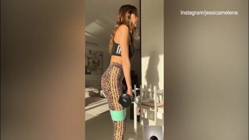 Le wags e l'allenamento: il fisico di Lady Immobile è super!